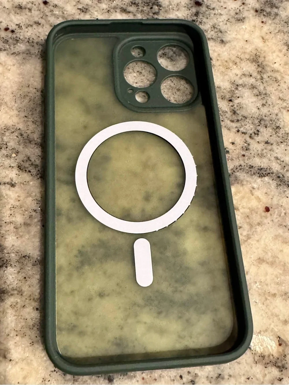 Green MagSafe-Compatible iPhone Case 15 pro max case  New